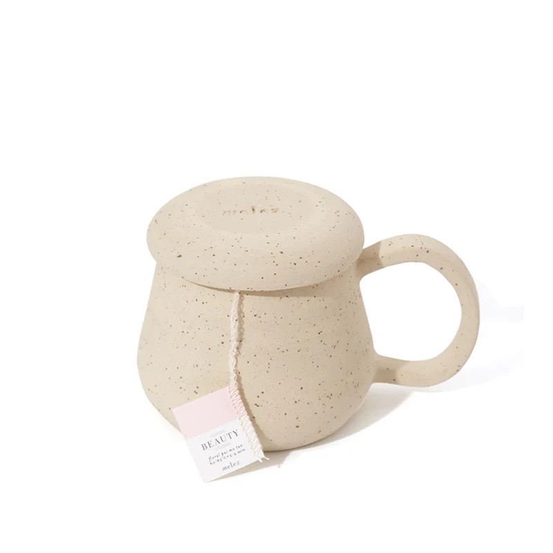 AB-AK-MM-068 - STONEWARE KAPAKLI FİNCAN