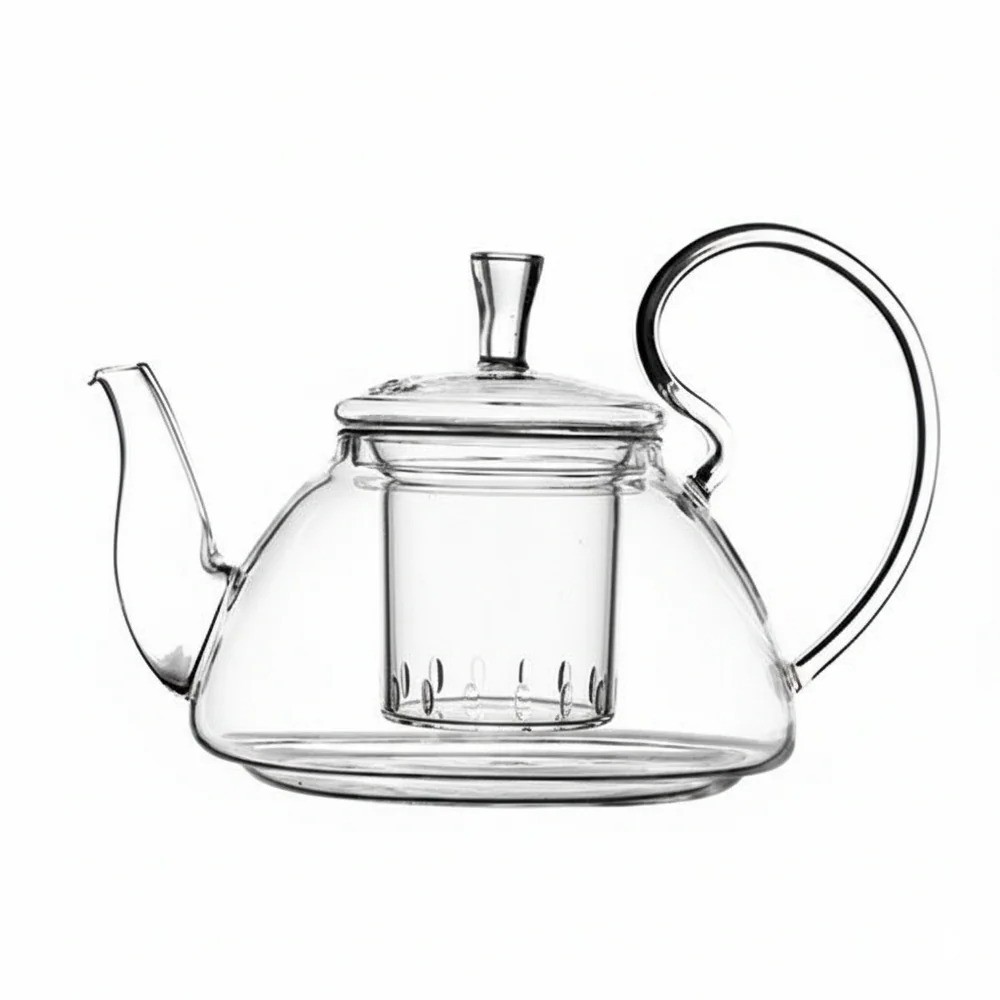 AB-AK-BB-029 - CURVE GLASS TEAPOT 400ML